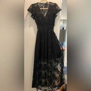 Kooples Net Black Dress size 2